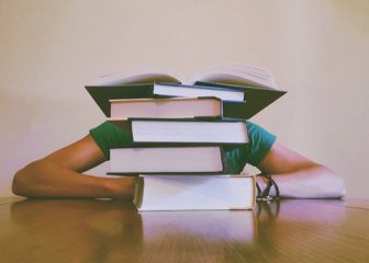 pile of books